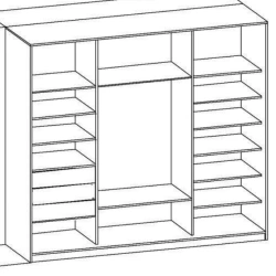 Built-in cupboard