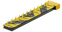 Road obstacle with spikes "Rose"