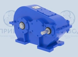 Cylindrical horizontal two-stage reducer ??-250, ??-350, ??-400, ??-500, ??-650, ??-750, ??-850, ??- 1000