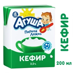 Kefir "Agusha" with mass fraction of fat 3,2%