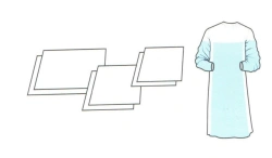 Surgical universal set, disposable (sterile) set ?6 according to TU 9398-025-34357587-2011 registration certificate