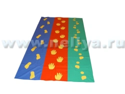 Rug with footprints "Nellia"