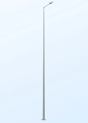 Flanged faceted non-power support