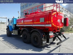Oilfield tank truck 7074S2-70 on Ural 4320-60 (-62,-70,-72,-74) chassis.