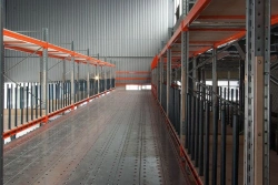 Mezzanine racks