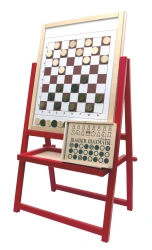 Playing board "Checkers-Chess"