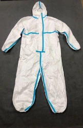 Disposable protective overalls