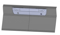 5299-401-5702060-52 SB Electrical equipment hatch panel