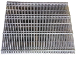 Welded 3D GRANZA 1500x2500 galvanised unpainted mesh panel