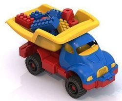 Truck "Cosmic" with construction set (42 parts)