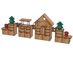 Furniture set "Polyanka" / NIM07