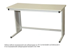 Instrumental table of C3P "SPVLAB" series