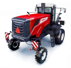 Self-propelled universal mower KSU-2 "RSM W 2260" as a part of self-propelled chassis