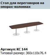"COSMO" Conference table top KS 439