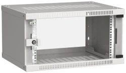 LWE3-06U64-GF ITK Cupboard LINEA WE 6U 600x450mm door glass grey