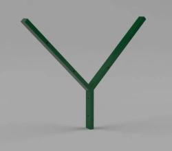 Y-bracket for SBB d=500-600mm Zn in PP