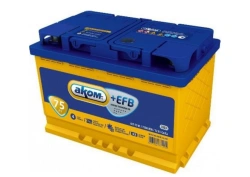 Battery 6ST-75VL EFB Euro GAZ /A21R22.3703010