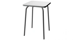 Hard stool 320x320x460mm (WxHxH)