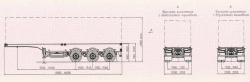 Semitrailer SAV 93183RK (suspension: pneumatic)