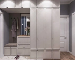 Wooden cupboard for bedroom