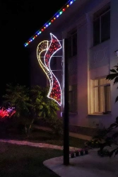 LED console (LED panel) "Adler" - decorative street lamp on brackets (modifications 220V, 24V,12V),