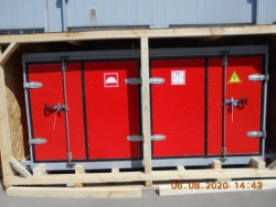 Module of fire hydrants with heat shields (MFH)