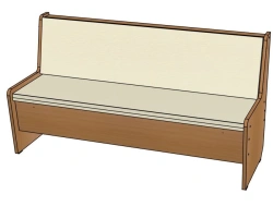 Sofa ''Malvina'' No.3 (semi-soft) H340/ NM09