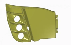 Front end trim right 529287-5301738-97