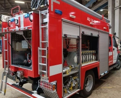 Fire tanker truck (AC) without CMU of 12N22 type, modification 47122X on the basis of TC/chassis GAZ-S41R13, S41R33, S42R33.