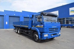 Flatbed truck, UZST brand, type UZST04, modification 174B-17 on KAMAZ 65117-A5 chassis