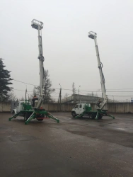 Working equipment of hoists of PSS-22 series