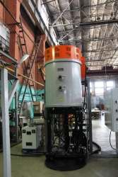 Hooded electric vacuum furnace PEV
