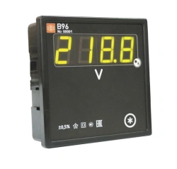 B series digital panel voltmeter: version B96
