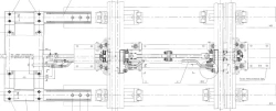 ELECTRIC ACTUATOR HEADSET VSP-150N FOR P65 MARK 1/22 WITH LOCKING DEVICE VZ-7 ON REINFORCED CONCRETE BASE WITH HOLLOW M