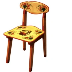 Children's chair with art painting 500x300x280MM (1 p.k.) art.82650000000