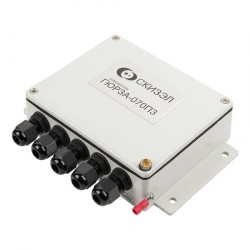Two-zone triboelectric perimeter security detector "Gyurza-070PZ"