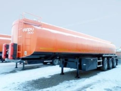 Semi-trailer tank trailer for transport of oil products model 9639T on BPW axle units with valve block TEBS_4801020640