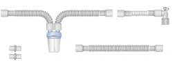 Respiratory devices for joint use with anaesthetic and resuscitation equipment, version: p