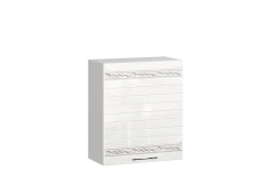 Anastasia Type 3 809 Front (White, with straight milling and pattern, handle included)