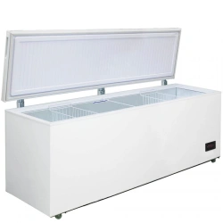 Refrigerated cabinet for food industry of "chest" type "Biryusa 680KDQL".