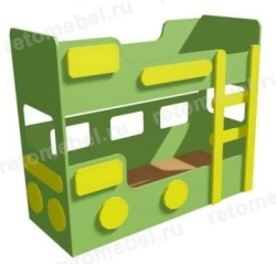 Children's bunk bed "Bus".