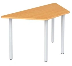 Trapezoidal table