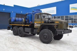 Unit for dewaxing (ADPM), UZST brand, type UZST01, modification 6891-17 on Ural 43203-71 chassis.