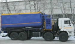 Mobile dehydrator unit UOP-26.00.00.000 on the base of KAMAZ 63501 chassis