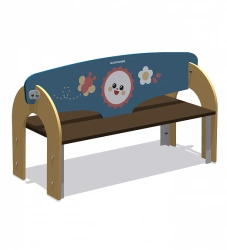 Two-sided bench (plywood) Romana 302.18.00-02