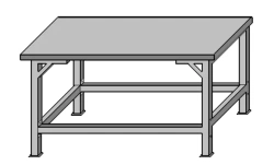 Reinforced table RM 04/02