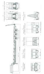Semitrailer ChMZAP-99064E, modifications: 99064E-00, 99064E-01, 99064E-02, 99064E-03, 99064E-04, 99064E-05, 99064E-06, 99064E-07