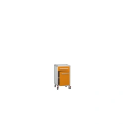 Rolling medical cabinet according to TU 32.50.30-008-69573749-2021, article number DM-2-107-02.K2.F2.