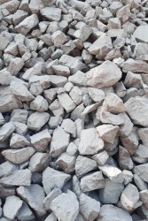 Crushed stone granite fractions over 40 to 70 mm
