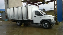 Truck with diesel engine type 47122, modification 47122B on the basis of GAZ chassis, type C42R33